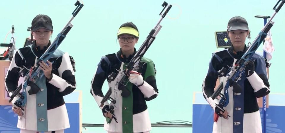 全运会10米气步枪巅峰对决：韩佳予夺冠，黄雨婷憾列第八