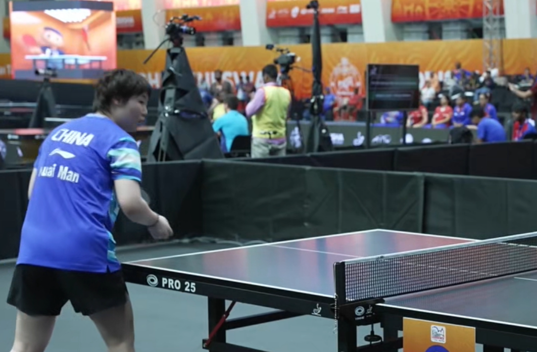 蒯曼3-0完胜吉尼帕！中国女团横扫泰国晋级亚洲乒团四强