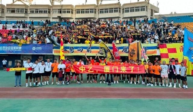 厦门壹零贰陆冲乙成功，球队年预算700万背后的故事