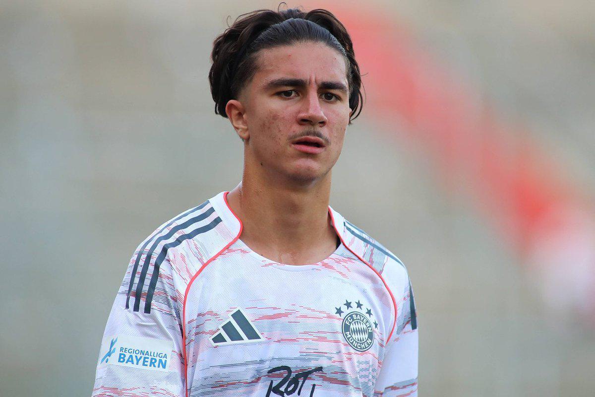 德媒曝尤文图斯与拜仁18岁新星利契纳谈判，合同明夏到期