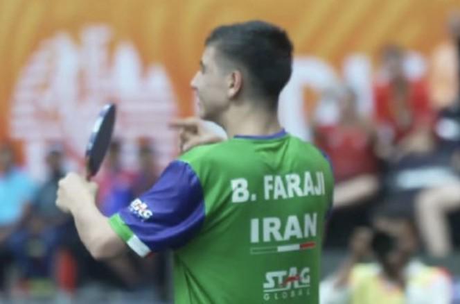 15岁伊朗新星法拉吉：连克王楚钦、林诗栋两大国乒主力