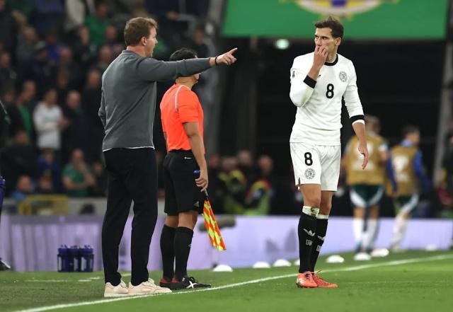 德国队对阵北爱尔兰比赛现场