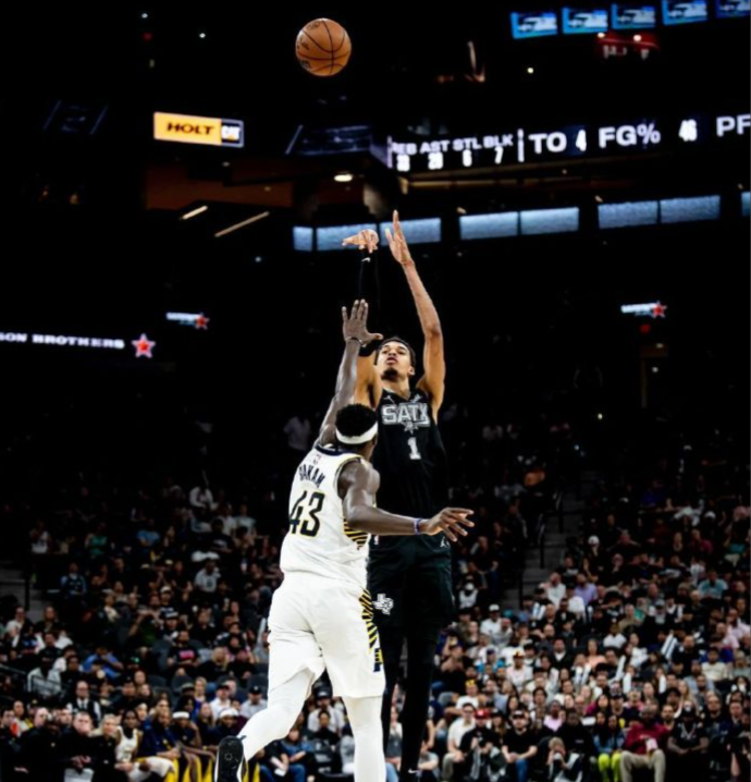 马刺16分大胜步行者：文班亚马与哈珀合体惊艳，5大核心球员崛起