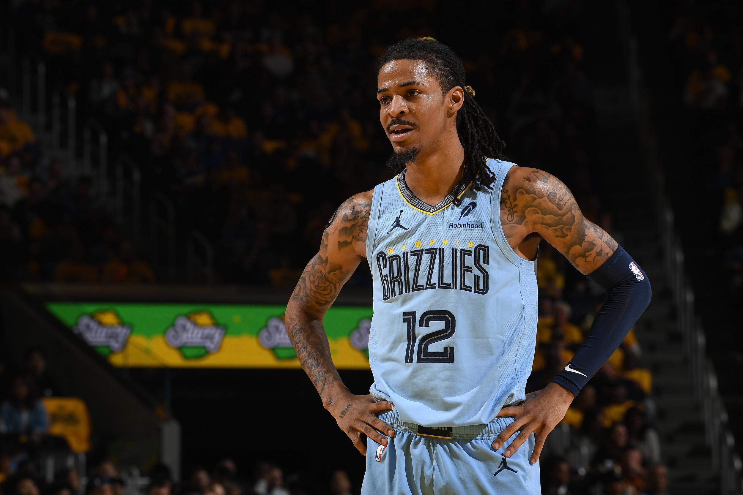 莫兰特今日参与投篮训练 灰熊主帅：伤情仍处每周观察期