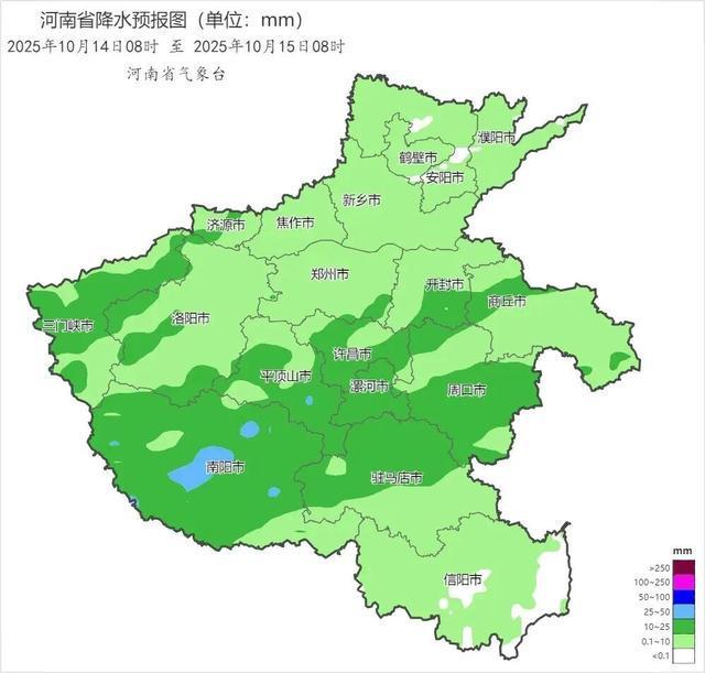 河南新一轮降水来袭！黄淮中到大雨，周末冷空气携大风降温
