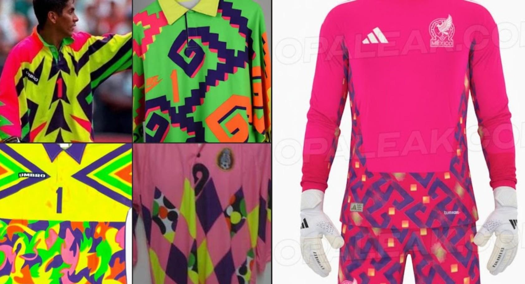 墨西哥2026世界杯门将服致敬传奇坎波斯，‘花蝴蝶’元素回归