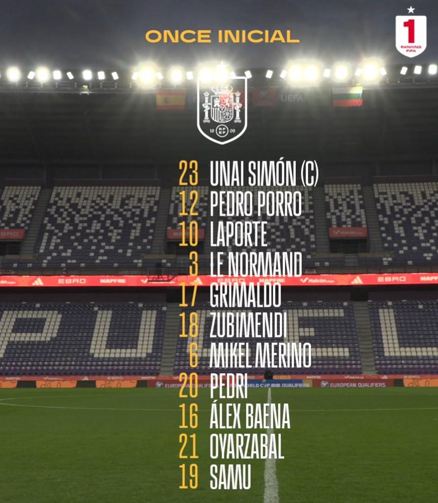 西班牙vs保加利亚比赛现场