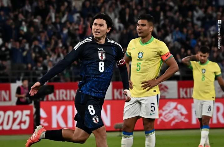 南野拓实：日本3-2逆转巴西虽佳，但整体表现待提升