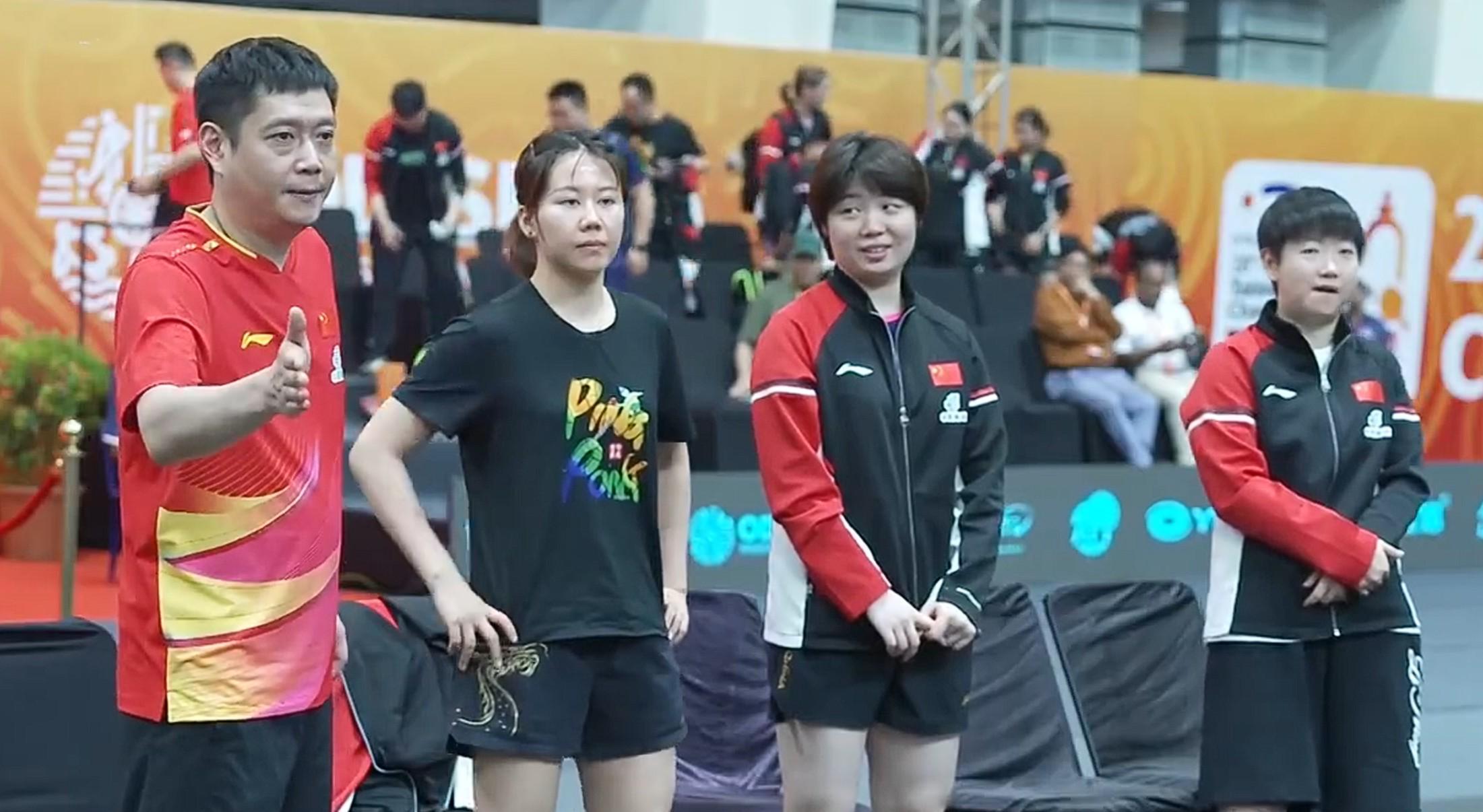 2025乒乓球亚锦赛女团：中国队3-0完胜韩国 强势晋级决赛