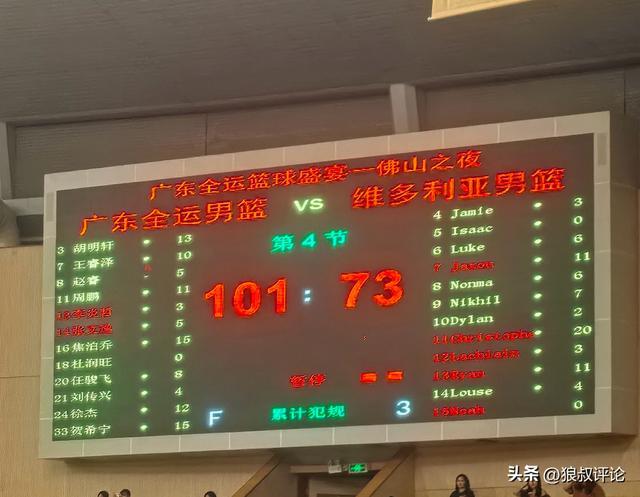 广东男篮28分狂胜维多利亚 杜锋率豪华阵容展现实力