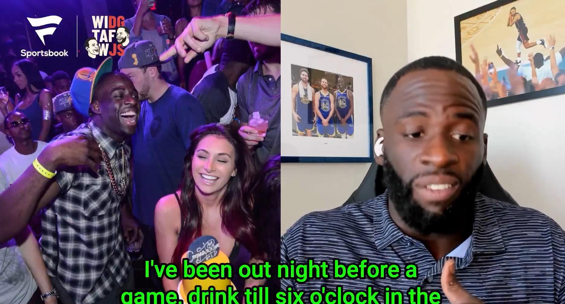 追梦格林自曝：比赛日酗酒至凌晨6点，当晚仍砍下三双