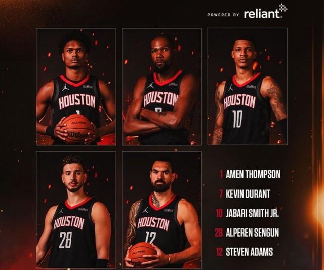 火箭五“高”首发惊艳亮相，能否成常规赛制胜法宝？