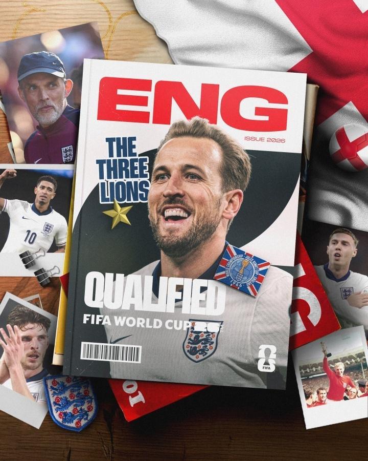 2026世界杯28席确定！英格兰提前出线，葡萄牙遗憾止步