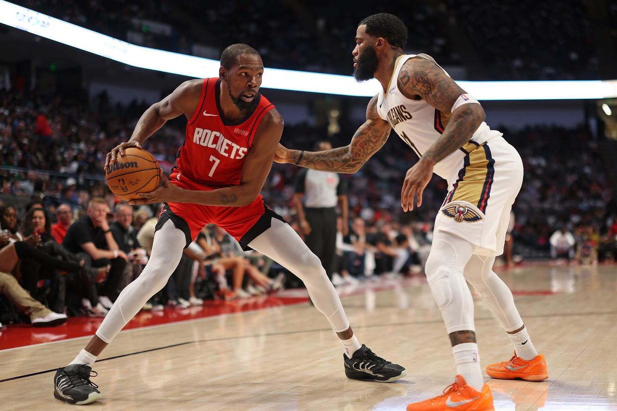 杜兰特15+4，火箭准绝杀鹈鹕！阿门高效，申京8+12+7，普尔10中3