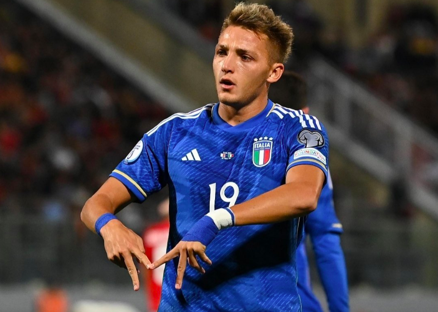 世预赛：意大利3-0豪取5连胜保底附加赛资格 雷特吉双响6场5球