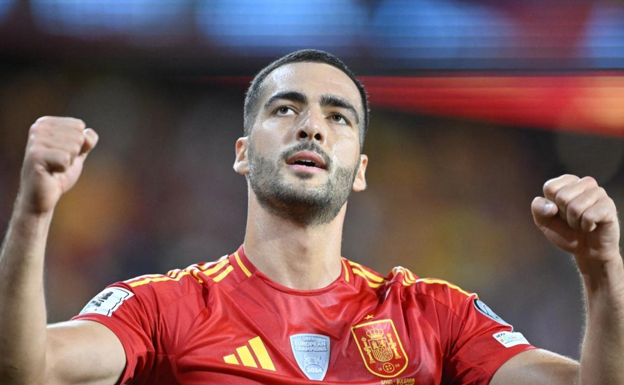 世界第1西班牙4连胜全零封，阿森纳球星梅里诺独造3球封神