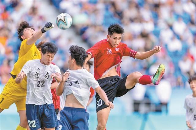 U18男足广东队首战告捷 4-2力克河南队