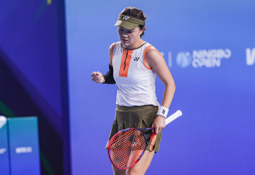 朱琳2-1逆转头号种子晋级宁波赛八强 创生涯第3次赢世界前十佳绩