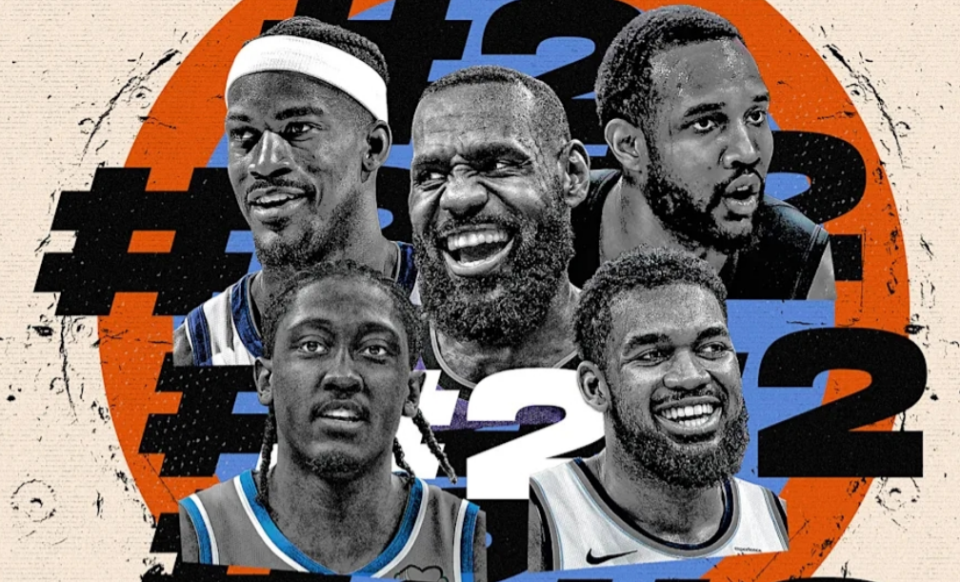 雅虎评NBA现役二当家排名：詹姆斯首度让位东契奇，申京哈登入围