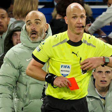 马雷斯卡50码奔袭染红 英足总追加禁赛一场