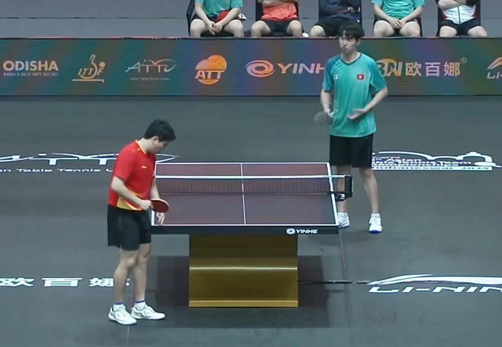 梁靖崑强势横扫姚钧涛！中国男团3-0完胜中国香港夺冠
