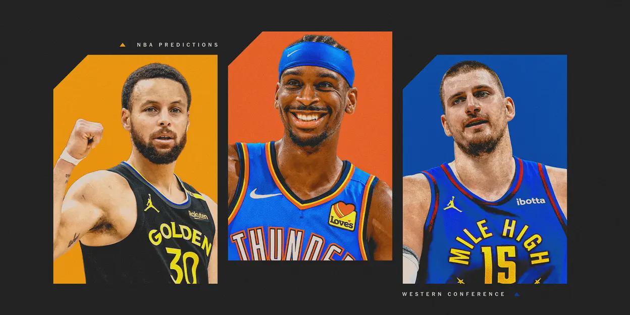 新赛季西部前八预测：雷霆66胜领跑，火箭45胜压线晋级