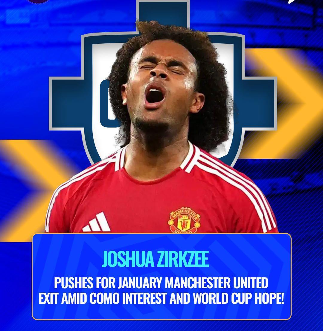 科莫3000万欧求购曼联弃将齐尔克泽，或助阿莫林引援中场