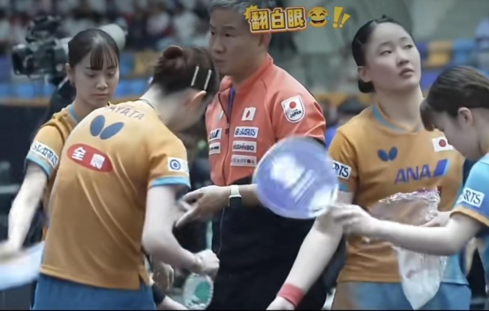 亚锦赛日本女乒内讧升级：张本美和翻白眼早田希娜引争议