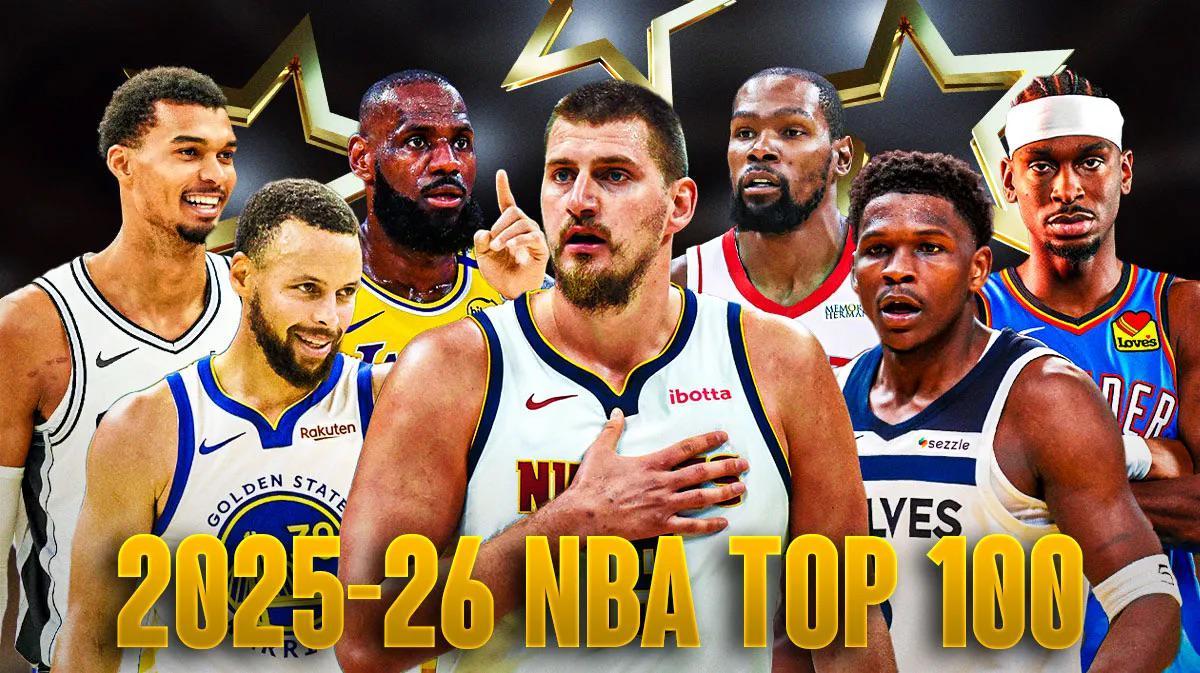 美媒新赛季百大球星Top10揭晓：库里第5，詹姆斯第7，杜兰特第8