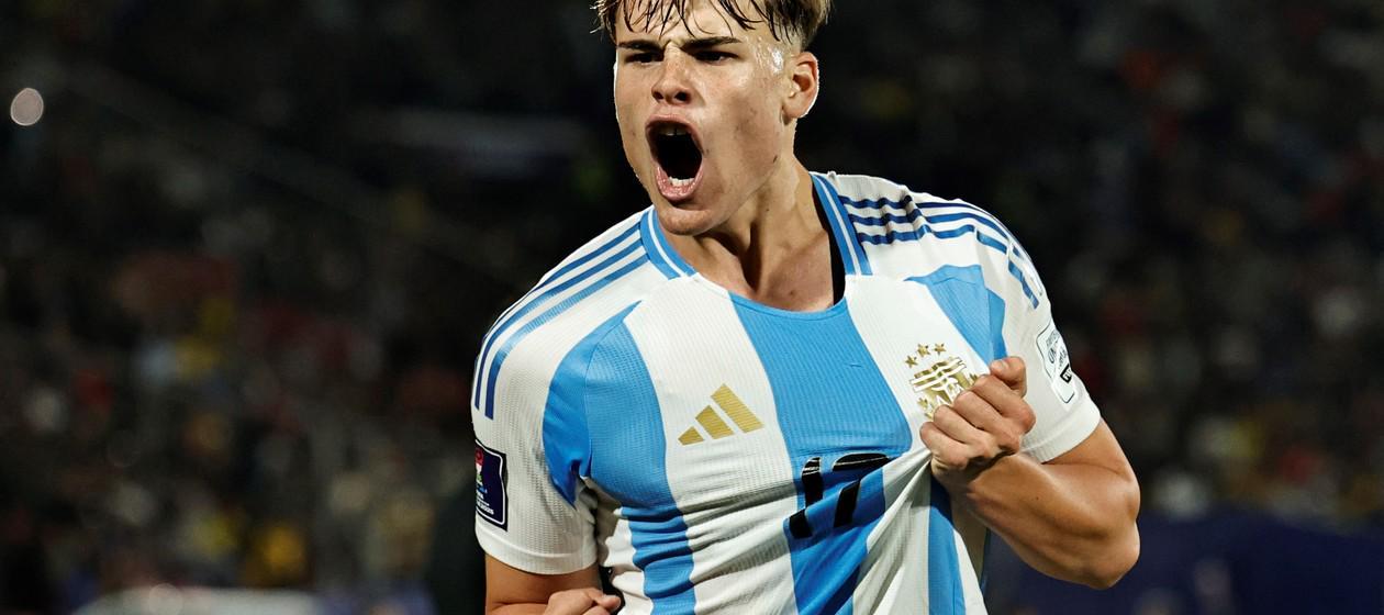 阿根廷U20闯入世青赛决赛，国家队众星齐送祝福