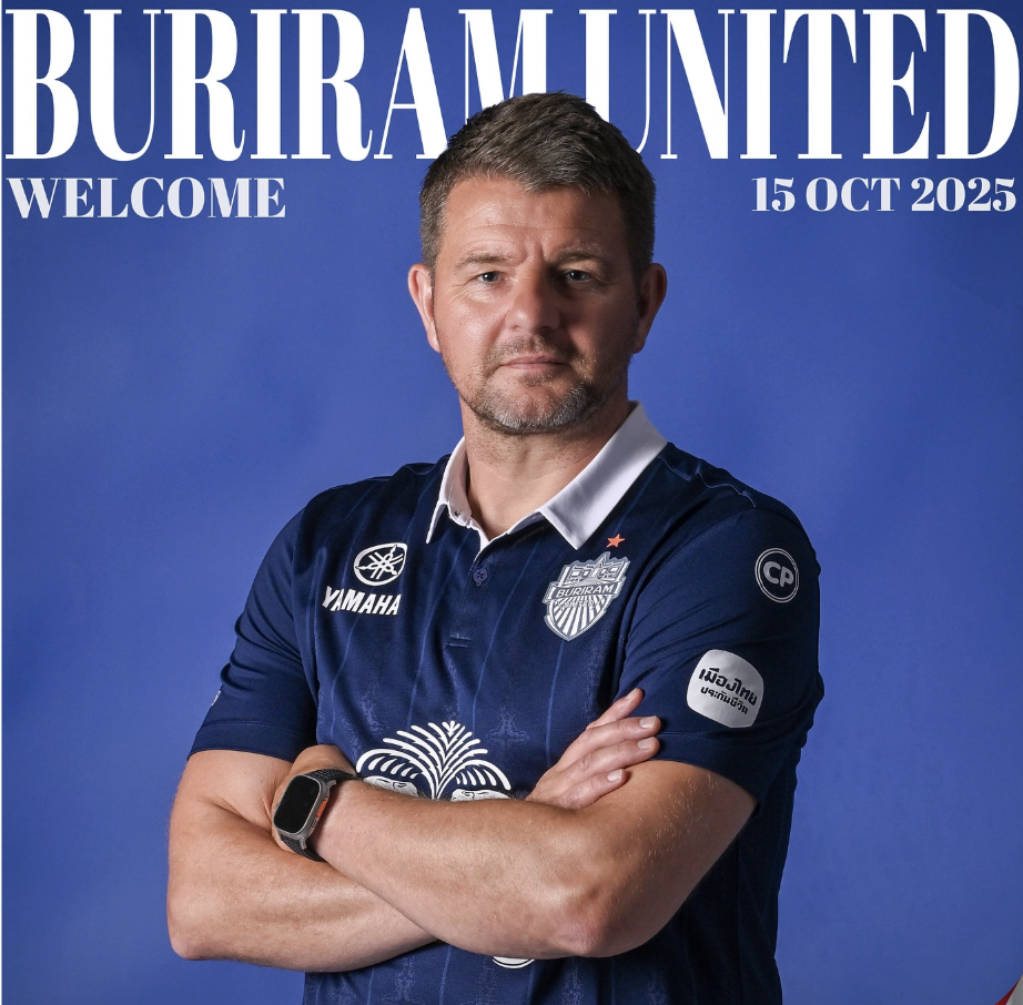 武里南联官宣：前中央海岸水手主帅马克·杰克逊执掌教鞭