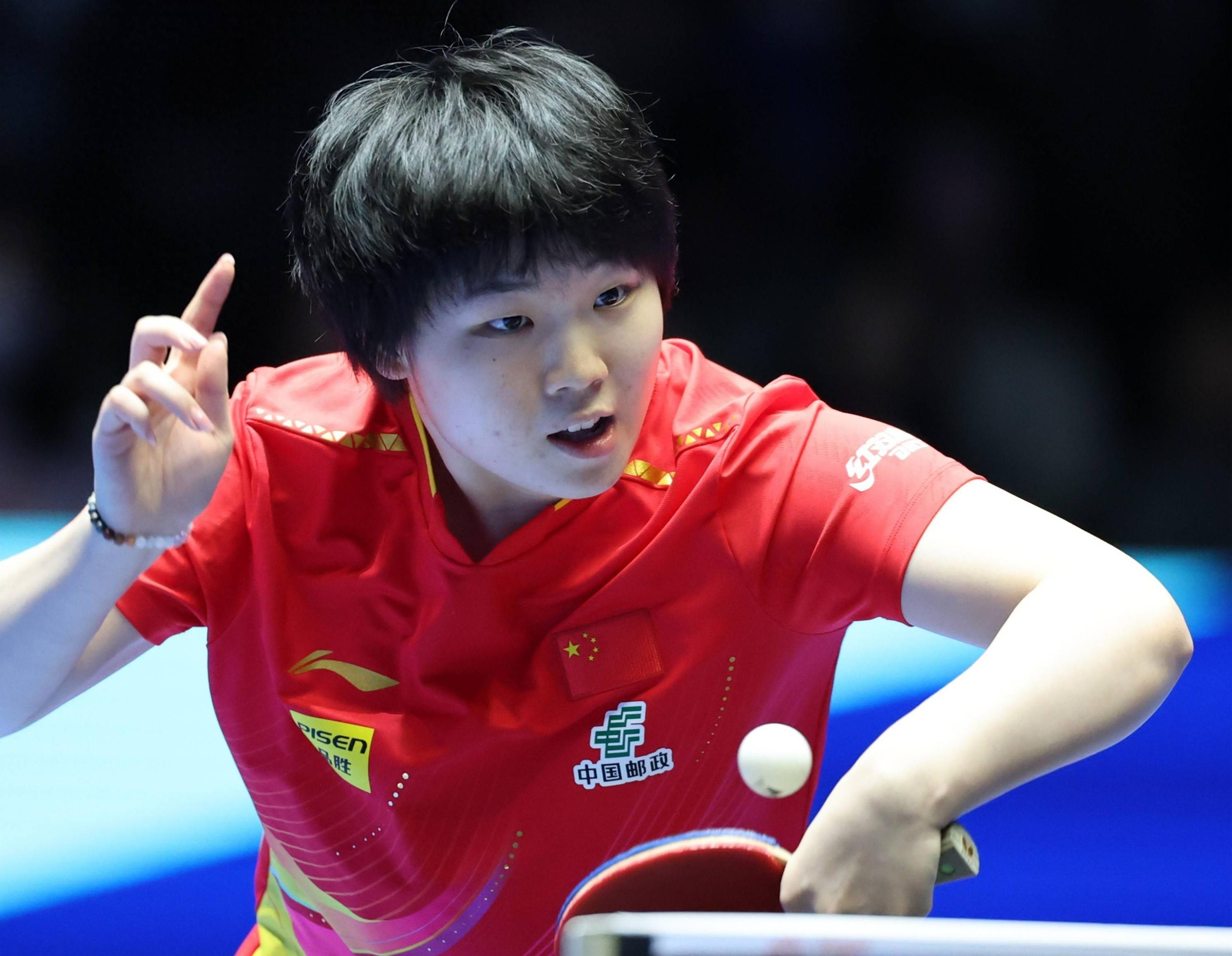 21岁新星蒯曼崛起！中国女乒新三叉戟或现洛杉矶奥运周期
