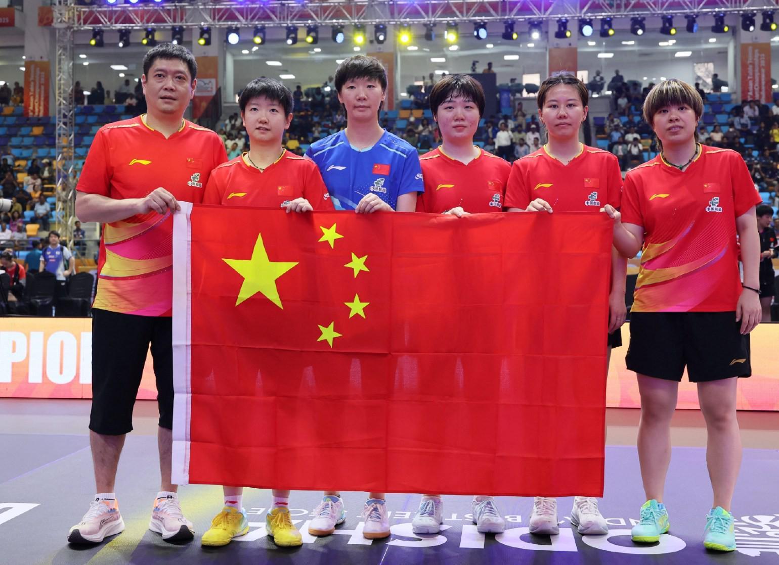 孙颖莎2025印度亚锦赛总结：团队齐心捍卫国乒荣耀