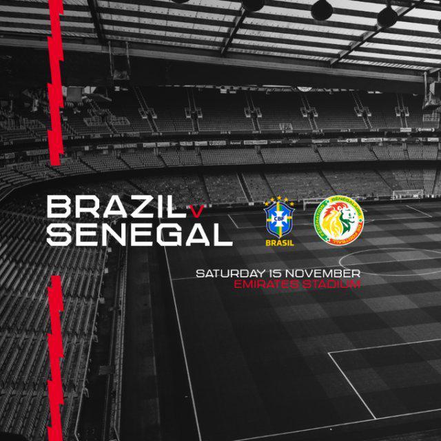 巴西VS塞内加尔：酋长球场友谊赛即将打响