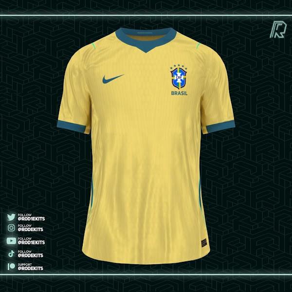 巴西2026世界杯主场球衣亮相：复刻1970经典致敬贝利时代
