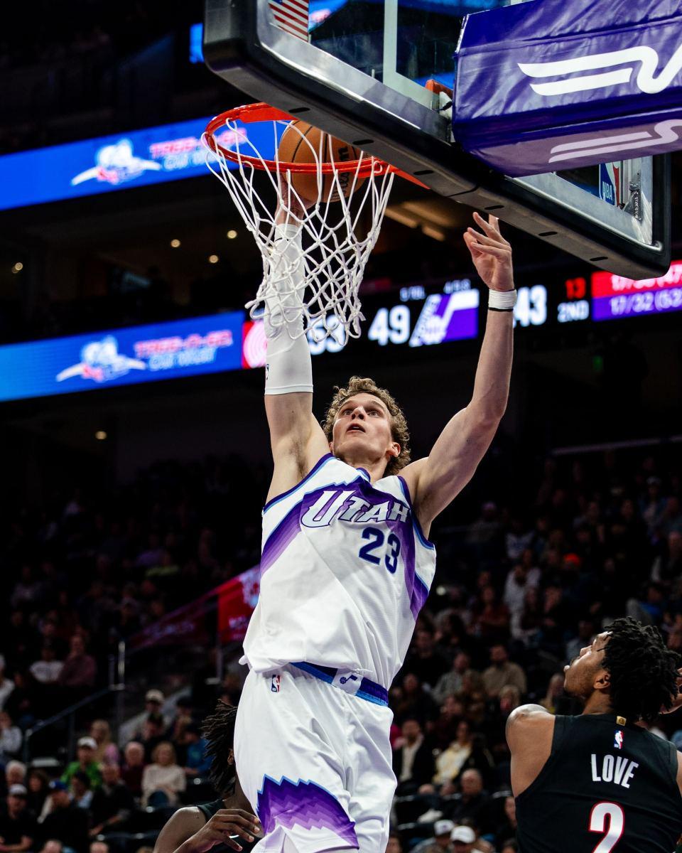 季前赛收官战：开拓者129-132惜败爵士，杨瀚森6犯离场