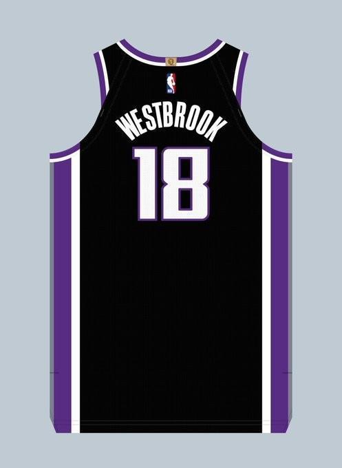 威少第18季加盟国王，新赛季将穿18号球衣