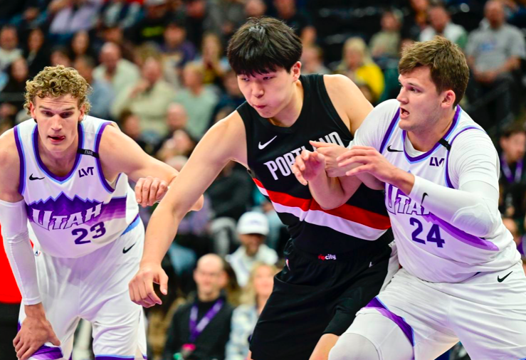 开拓者129-132惜败爵士：38次犯规成焦点，杨瀚森6犯无奈离场