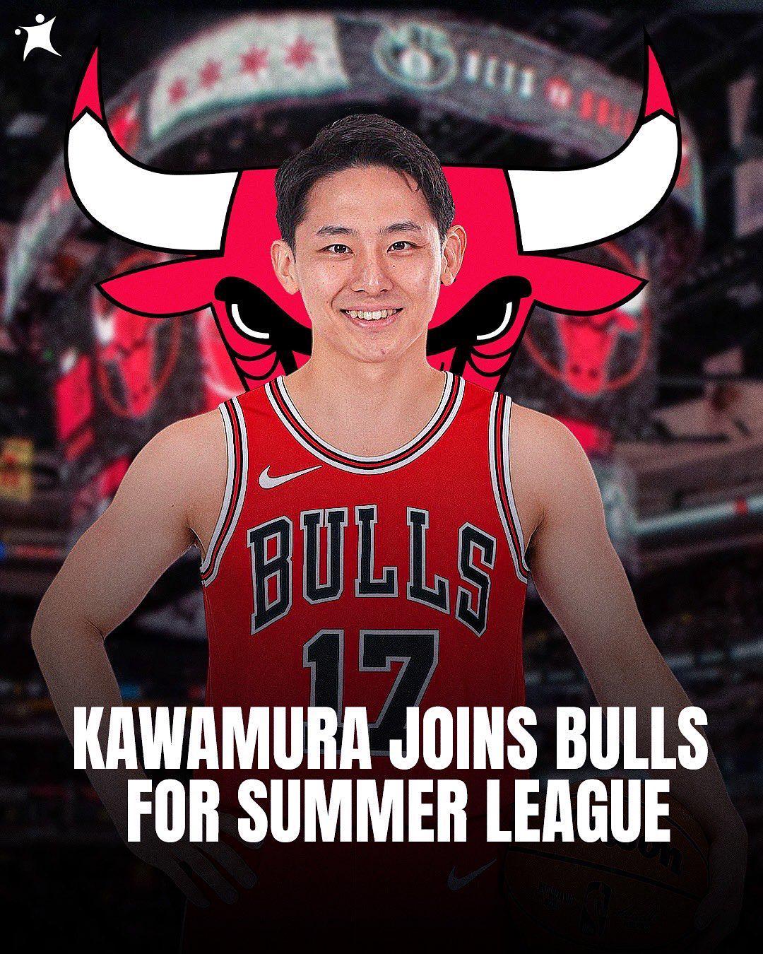 NBA官方更新河村勇辉身高：从1米73调整至1米70