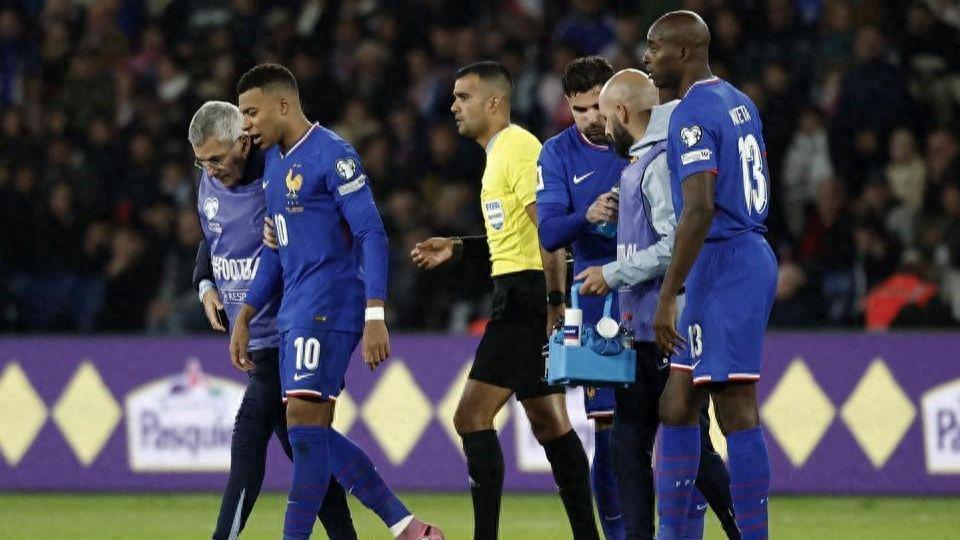 姆巴佩脚踝伤势反复，周末西甲出战存疑引关注