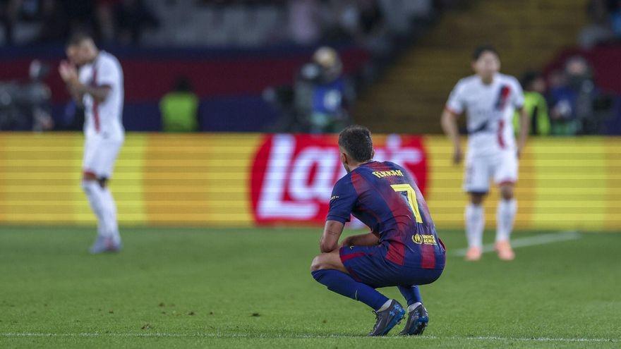 巴萨进攻线告急：费兰-托雷斯伤缺，弗里克或启用青训新星