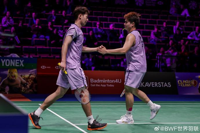 梁伟铿/王昶丹麦赛2-0完胜晋级，男双四强战即将打响