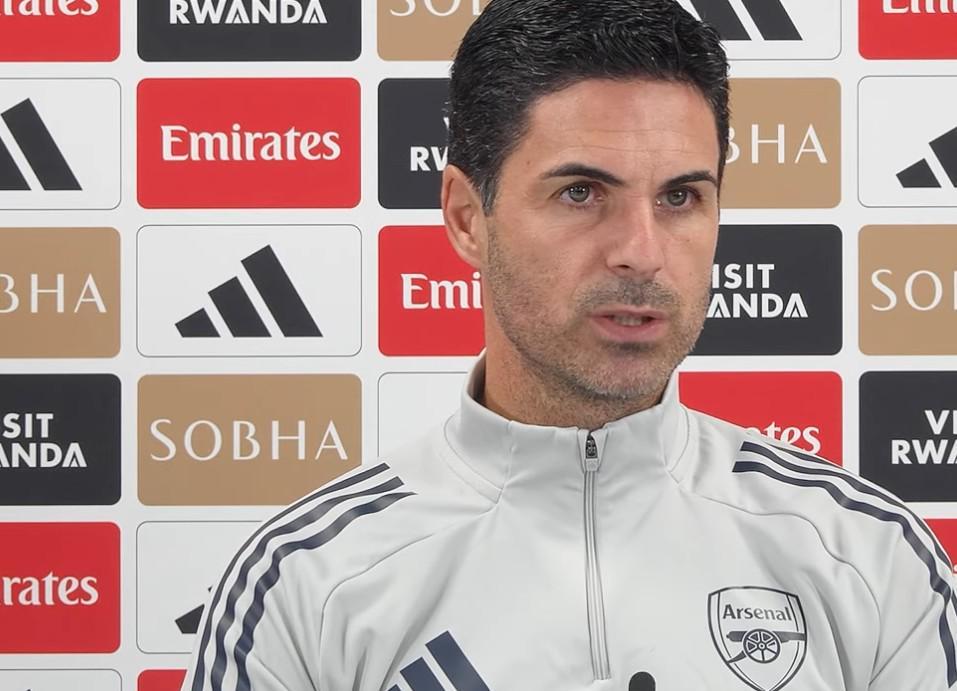 阿森纳主帅阿尔特塔：厄德高伤缺数周，苏比门迪可出战富勒姆