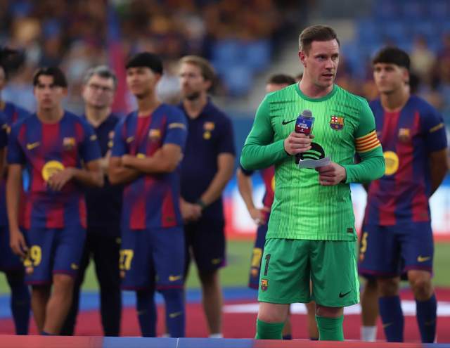 巴萨队长特尔施特根或冬窗外租：为世界杯梦想寻求主力位置