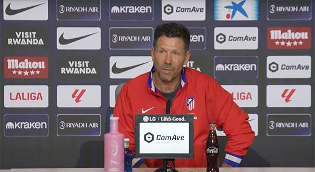 西蒙尼谈西甲迈阿密海外赛：未见实情前存疑