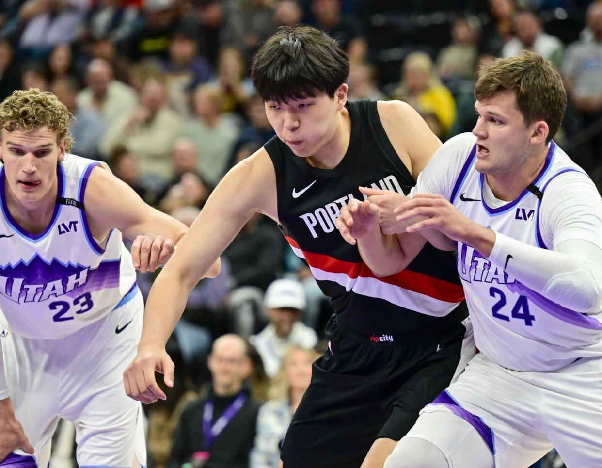 杨瀚森季前赛表现挣扎：3分0板6犯规，三短板亟待突破