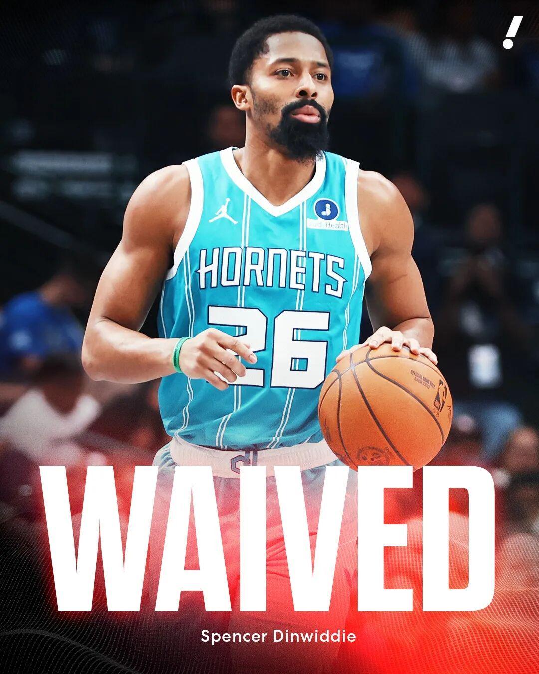 32岁丁威迪遭黄蜂裁员，NBA未来存疑或转战CBA
