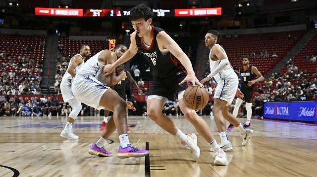 杨瀚森NBA季前赛全记录：从烟火到泪水的淬火之旅