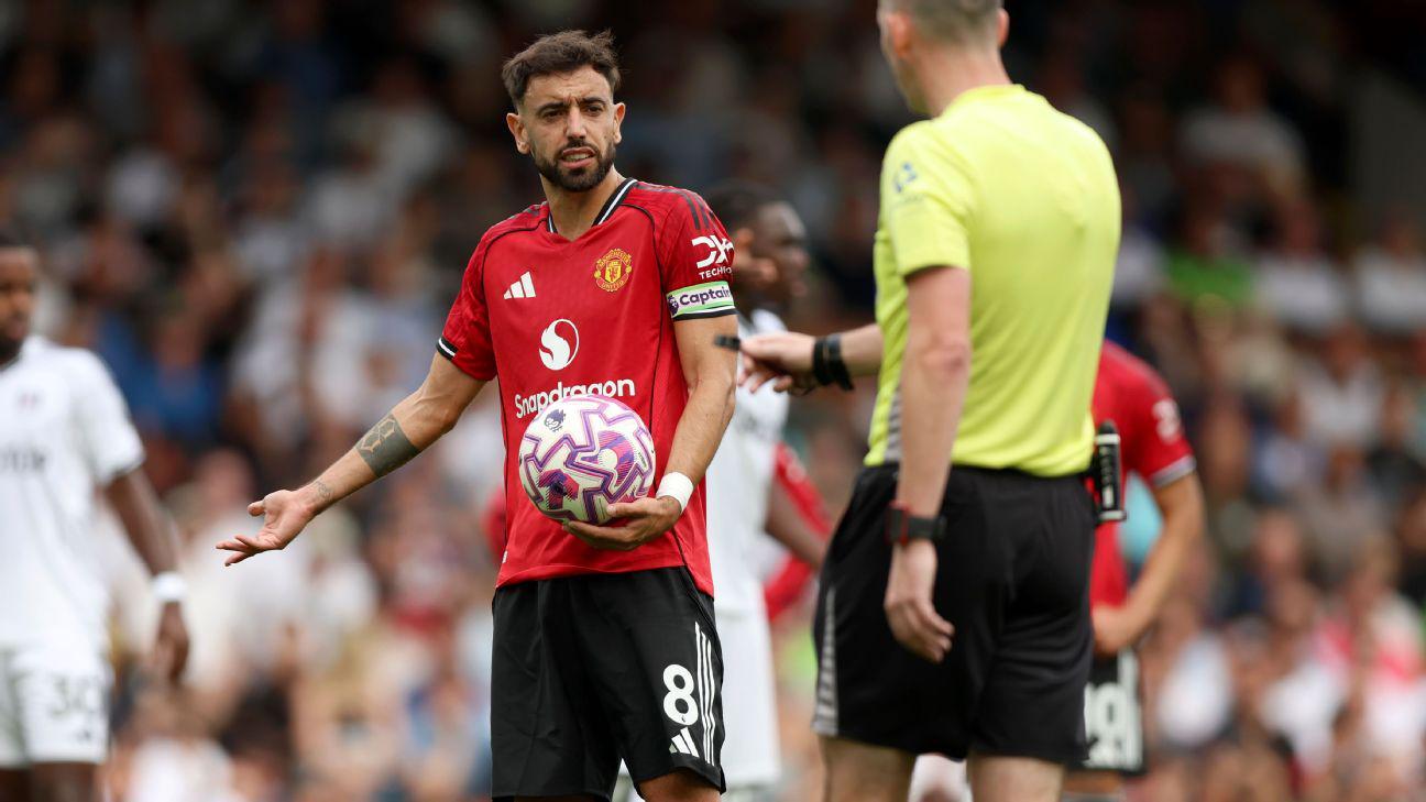 阿莫林力挺B费：仍是曼联头号点球手，对他充满信心