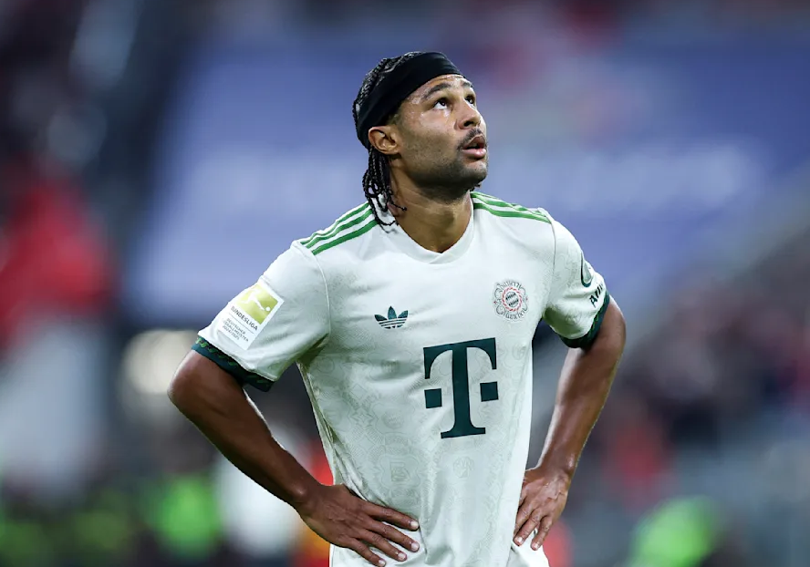 德媒确认：格纳布里伤无大碍，欧冠对阵布鲁日有望复出